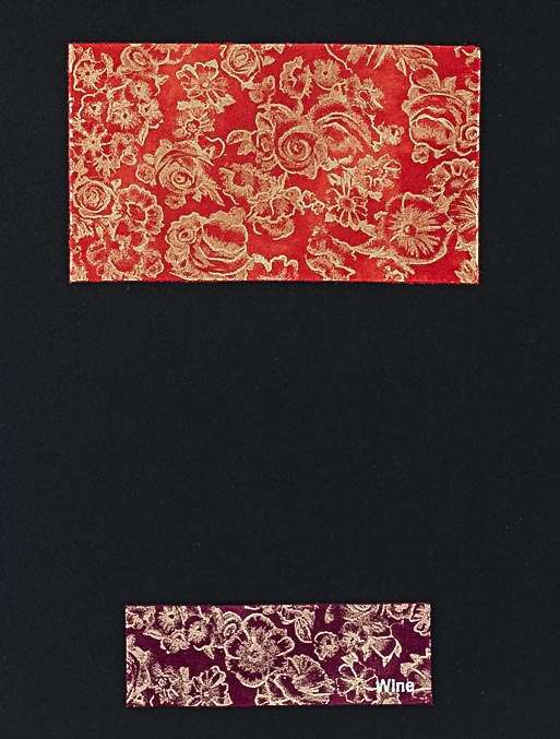 U2 color card Ta.go srl